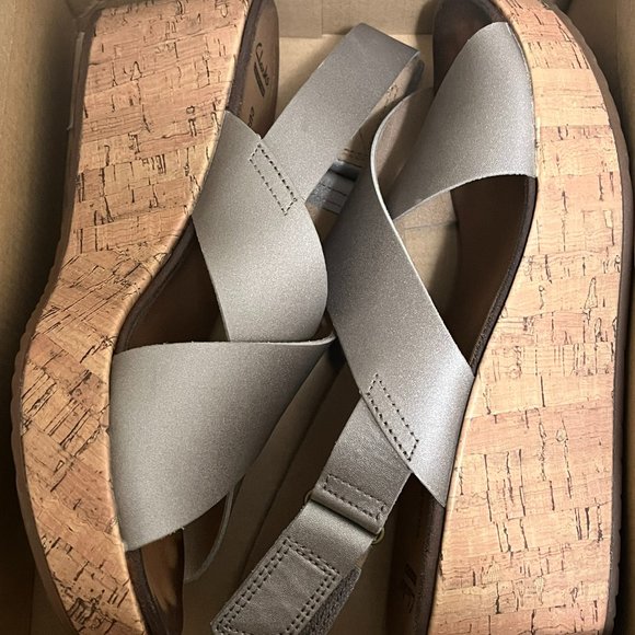 Metallic Clark Sandals - Picture 2 of 2